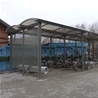 Fahrradüberdachung City 90 Plaza I als doppelseitige Ausführung von Team Tejbrant