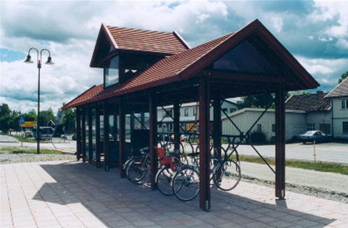 Norfax Fahrradüberdachung